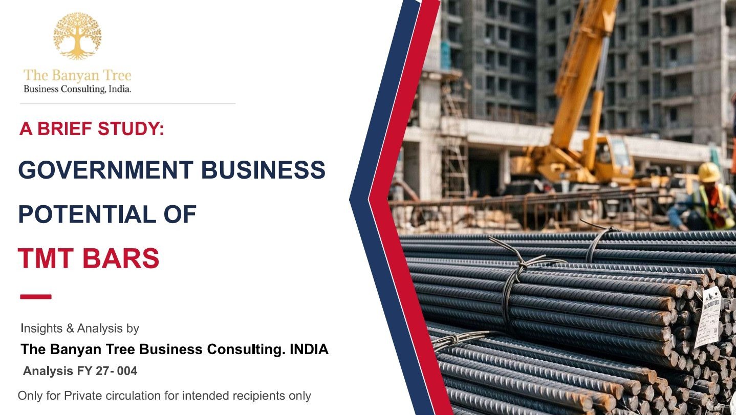 Government Business Potential of TMT Bars
